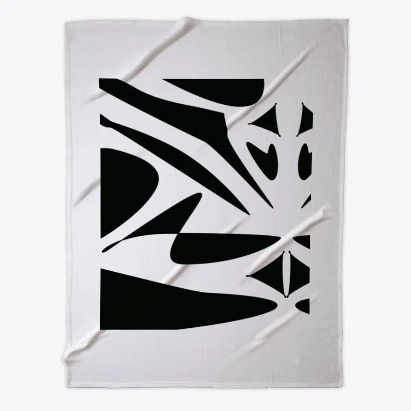 abstract black and white pattern